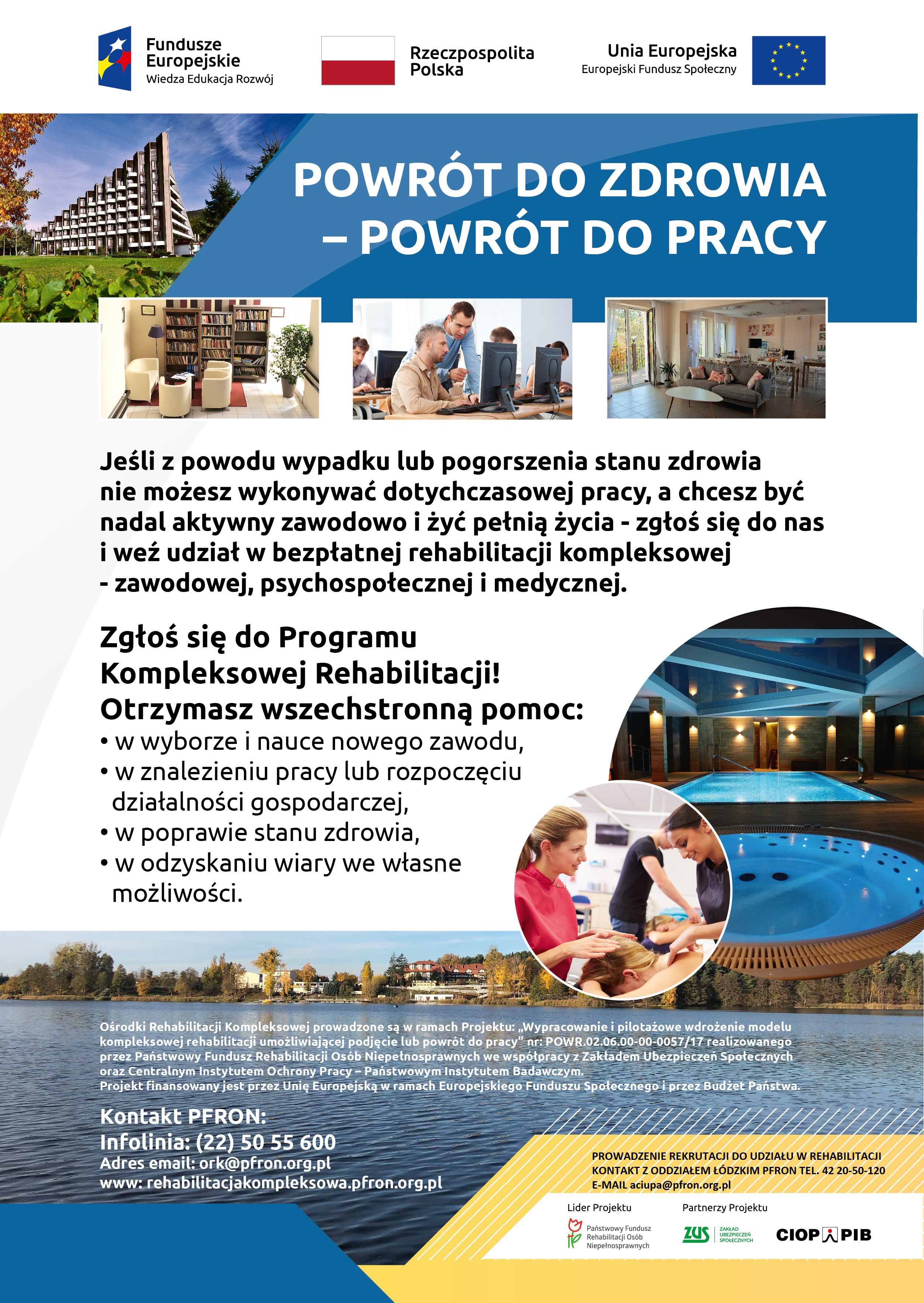 Plakat Kompleksowa Rehabilitacja